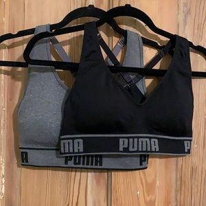 2 Pack Puma Sports Bra Medium